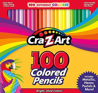 16 ct Neon Colored Pencils Vibrant Pre-Sharpened Drawing Artist School Coloring