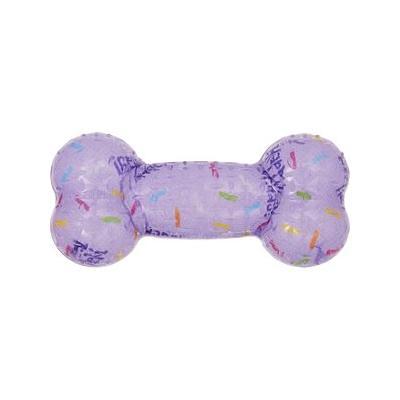 FRISCO Easter TPR Bone Squeaky Dog Toy, Medium/Large, 2 count