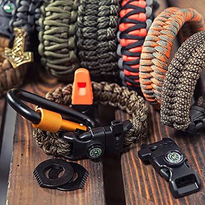 Paracord Planet 550lb Type III Paracord Combo Crafting Kits with Buckles 