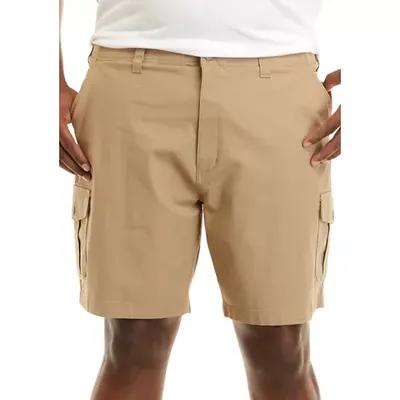 Men's Belted Capri Cargo Shorts