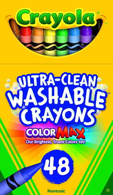 Crayola Ultra-Clean Washable Large 8ct Crayons, Assorted Colors