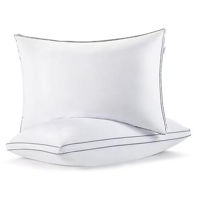 Utopia Bedding Bed Pillows (2-Pack) - Premium Plush Pillows for Sleeping -  Queen Size 20 x 28 Inches - Cotton Pillows for Side, Stomach and Back  Sleeper 2 