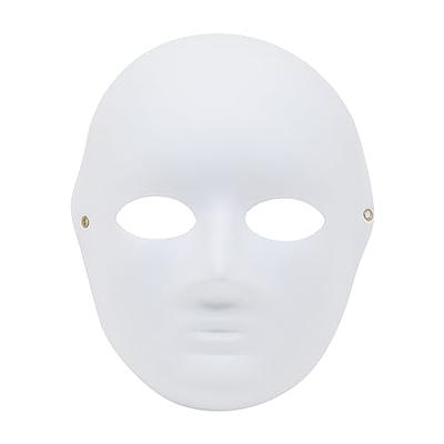 BLUE PANDA 24 Pack Blank Paper Mache Masks to Decorate, White Opera Mask  for Carnival, Masquerade Party, Theatre, Halloween (2 Sizes) - Yahoo  Shopping