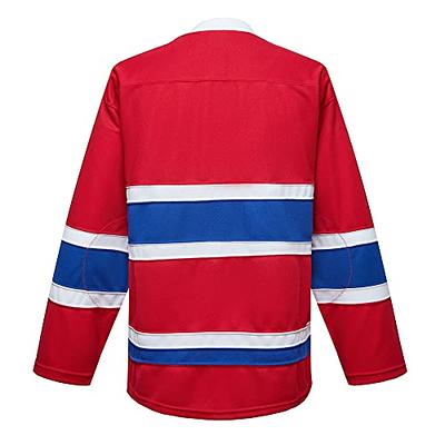 EALER H900 Series Ice Hockey League Team Color Blank Practice Jersey &  Thick, Breathable and Quick