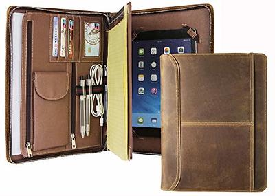 iPad Pro 9.7 Briefcase, Organizer Portfolio Case with Removable Tablet Holder for 9.7 inch iPad Pro, Black