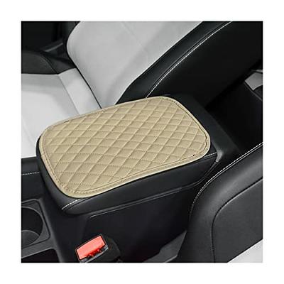 8sanlione Auto Center Console Pad, PU Leather Car Center Console Box Cushion,  Non Slip Soft Armrest Seat Box Cover, Waterproof Vehicle Armrest Protector,  Car Accessories for SUV Truck (Beige) - Yahoo Shopping