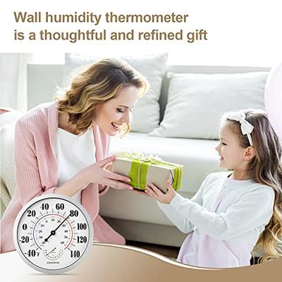 Indoor Outdoor Thermometer Large Numbers Wall Thermometer