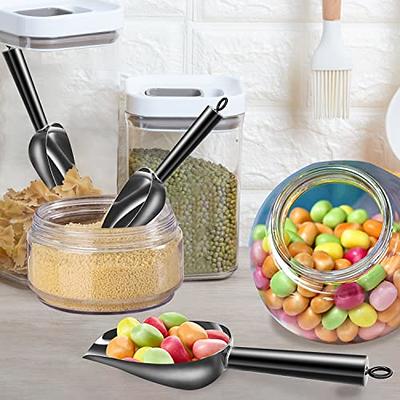 3 Pcs Ice Scoop, Plastic Kitchen Scoops, Small Flour Scoop, Food Sweets  Popcorn Coffee Beans Pet Food Scoops Shovels Spatulas