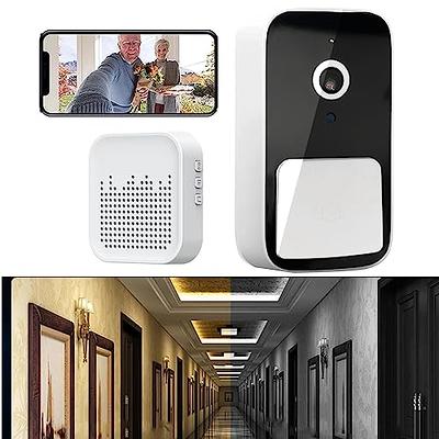 ZZKHGo Wireless Doorbell - Smart Wireless Remote Video Doorbells for Home,  Intelligent Visual Doorbell Home Intercom HD Night Vision WiFi Video  Doorbell Wireless - Yahoo Shopping