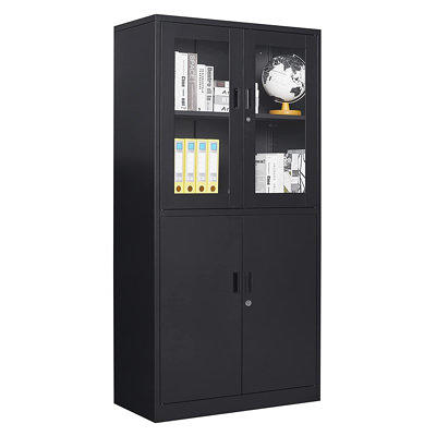 Atripark Metal Storage Cabinet with Lock, 72 Lockable Garage Tool Cabinet  with Doors and Shelves, Tall Steel Cabinet for Garage, Heavy-Duty Black  File Cabinet for Home Office, Gym, School(Dark Gray) - Yahoo