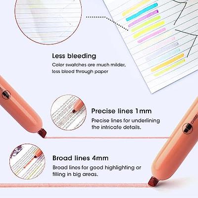 WRITECH Gel Pens Fine Point With Aesthetic Chisel Tip Highlighters - Yahoo  Shopping