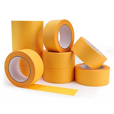 Lichamp 2 inches Wide Yellow Painters Tape, 2 Bulk Pack 1.9 inch by 55  Yards Paper Tape, Yellow Masking Tape for Crafts Arts - Yahoo Shopping