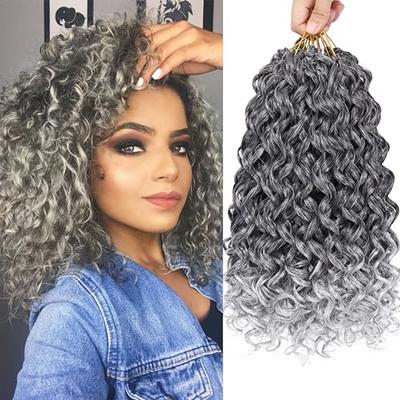 Gogo Curl Crochet Hair 14 Inch 7 Packs Curly Crochet Hair for Black Women  Deep Wave Crochet Hair Beach Curl Crochet Hair Synthetic Hair Extensions  (14 Inch 7 Packs, 4#) - Yahoo Shopping