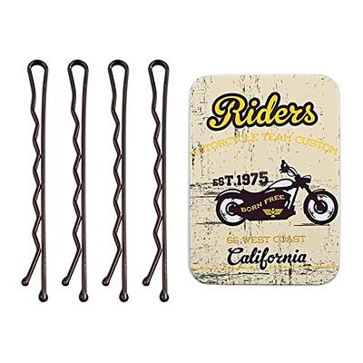 Brown Long Bobby Pins for Thick Hair, 2.75 '' Jumbo Bobby Hair