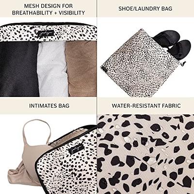 Jadyn Packing Cubes for Travel, 6-Piece Large Packing Cube Organizer Set  for Suitcase, Duffel Bag, Luggage, Multiple Sizes Travel Essentials  (Cheetah Spot) - Yahoo Shopping