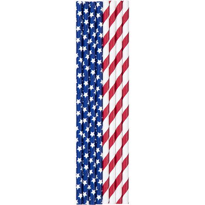 American Greetings 125 Sheet Bulk Red, White, and Blue Tissue