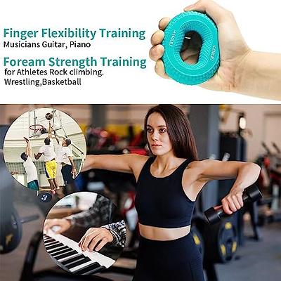 QUWEI Hand Grip Strengthener, Grip Strength Trainer, Finger
