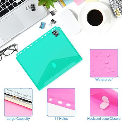 A4 File Folders 4 Hole Binder Folders Waterproof Document Ring