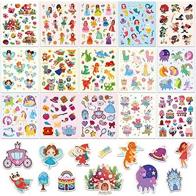 300+ Holographic Stickers for Kids, 15 Different Sheets of Fairy Tale  Themed Stickers, Princess, Mermaid, Dragon, Unicorn and More, Gifts for  Toddlers Boys and Girls - Yahoo Shopping