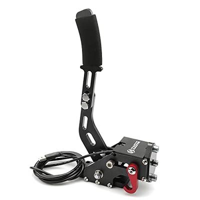 64 Bit USB PC Handbrake, Sim Handbrake Compatible with Logitech G27 G29  G920 T500 T300 Linear E Brake for Sim Racing Games DiRT Rally 2/4, LFS