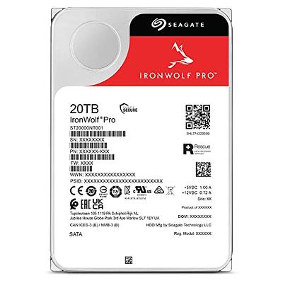 Seagate IronWolf Pro ST8000NT001 - hard drive - 8 TB - SATA 6Gb/s