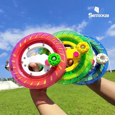 Simxkai Kite String Reel, Kite String Spool,Kite Line Winder 8inches Dia,  Come with Lock & 1000 Feet Line(Green) - Yahoo Shopping