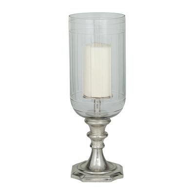 Grayson Lane 1 Candle Aluminum Hurricane Candle Holder