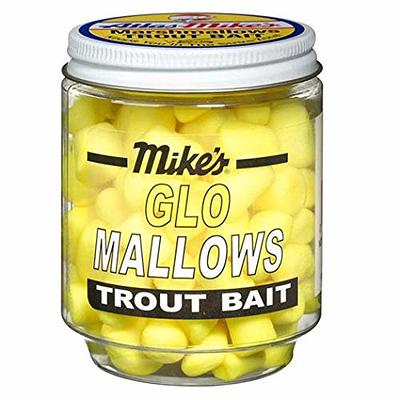 Atlas Mike's Jar of Glow Cheese Marshmallow Salmon Fishing Bait Eggs,  Yellow, 1.5 Ounces - Yahoo Shopping