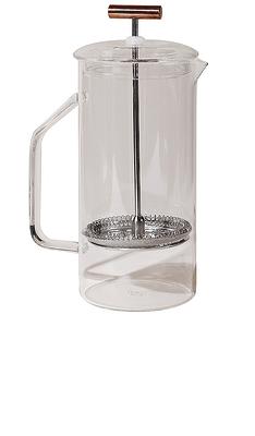 GROSCHE MADRID French Press - Premium Coffee and Tea Maker - 1.5L - 51 oz -  Borosilicate Glass Beaker - Dual Filter System For Rich Brew - Versatile