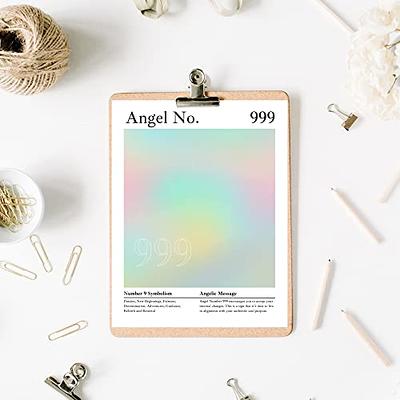 Angel number Good vibes wallpaper Aura colors Aesthetic Poster for Sale by  saracurrys