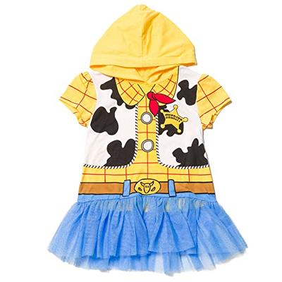 Disney Pixar Toy Story Woody Toddler Girls Cosplay T-Shirt Dress