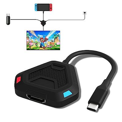 Tlsdosp USB C to HDMI Adapter for Nintendo Switch, Portable Dock