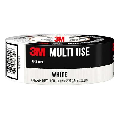 3M 1.88 in. x 20 Yds. Multi-Use White Colored Duct Tape (1 Roll