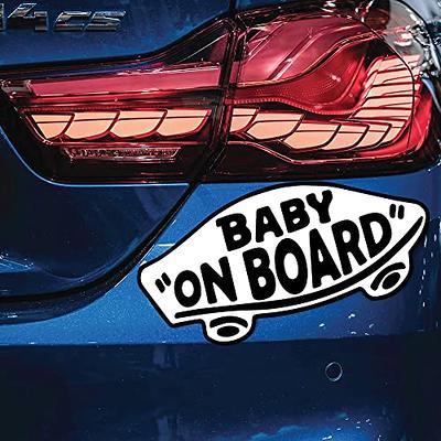 EPIC Goods Baby On Board Magnet for Cars, Trucks, Vans [2-Pack] Safety Sign  Decal for Kids, Heavy-Duty Magnetic Bumper Sticker - Skateboarding, BMX,  Baby Shower Registry Gift (Black/White - Magnets) - Yahoo