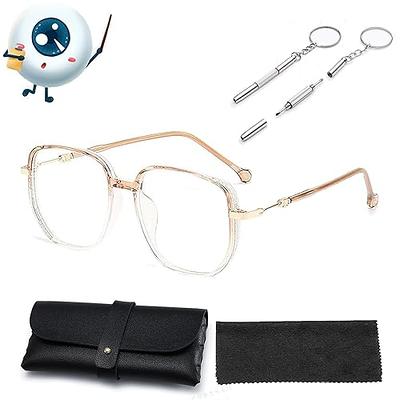 M+ Readers Mens Spring Hinge Plastic Reading Glasses Blk 3.25