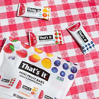 That's it. Mini Fruit Bars Variety – Your Source for Allergy-Friendly Treats