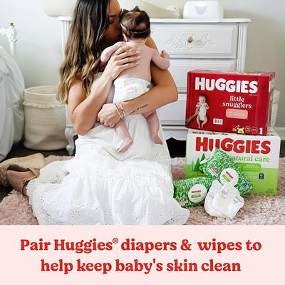  Huggies Natural Care Sensitive Baby Wipes, Unscented, 48 Count  (Pack of 6) : Everything Else