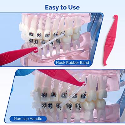 20 Pack Braces Rubber Band Tool Dental Elastic Rubber Bands