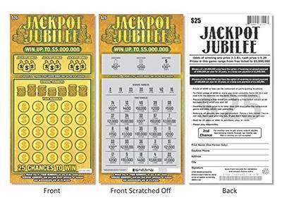 BLAGUE LOTTO TICKETS - 3 Faux Gagnant Scratch Cartes EUR 32,15