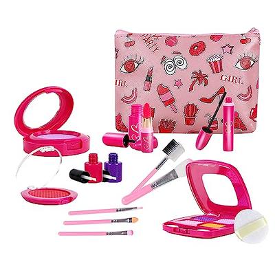Pretend Play Toy Kids Make Up Set Princess Pink Makeup Beauty