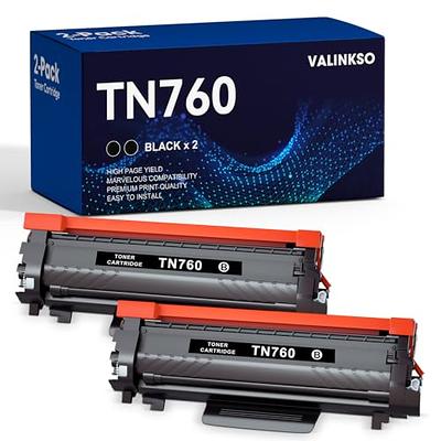 TN760 TN730 High Yield Toner Cartridge: Replacement for Brother MFC-L2710DW  Printer - Page Yield up to 3, 000 Pages (1 Black)