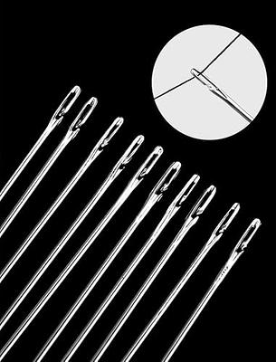 Hand Sewing Needle 30pcs Eye Embroidery Cross Stitch Needles With Threaders  Kit