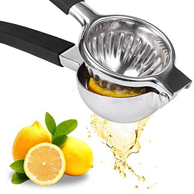 Lemon Squeezer Stainless Steel Heavy Duty Juicer Hand Press Premium Quality  Lemon Squeezer Manual Citrus Press Juice Extractor Lemon Lime Juicer