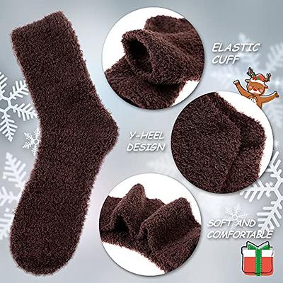 Fluffy Winter Socks Cute Fuzzy Socks Holiday Animal Socks for