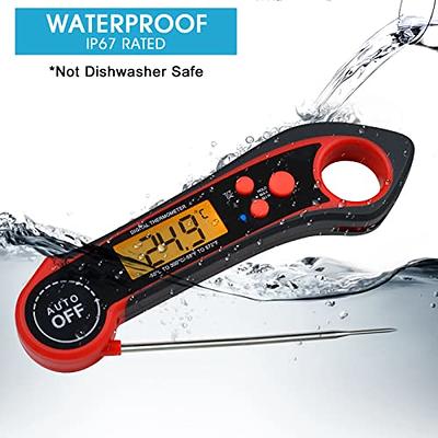 Instant Read Meat Thermometer Best Waterproof Ultra Fast Digital