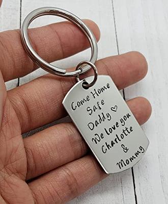 Be Safe Keychain Gift for Deployed Soldier or Firefighter