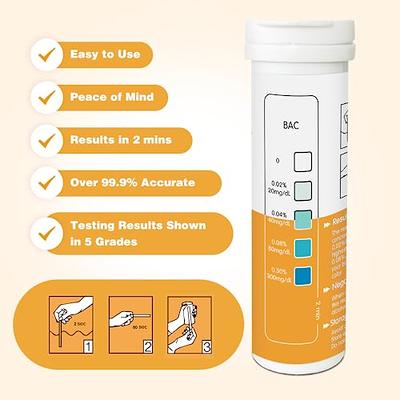 Easy Home Breastmilk Alcohol Test Strips at Home Alcohol Test for