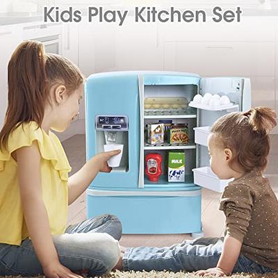 Shimirth Pretend Play Kitchen Accessories Playset, 38Pcs Kids Play