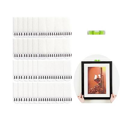 48Pairs(96strips) Small Picture Hanging Strips Heavy Duty, Removable Hook  and Loop Strips, Picture Hanger Adhesive Strips Perfect for Wall Art  Hanging - Yahoo Shopping