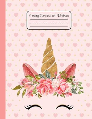 1st Grade Here I Come Book For Girls: Primary First Grade Pink Composition  Notebooks